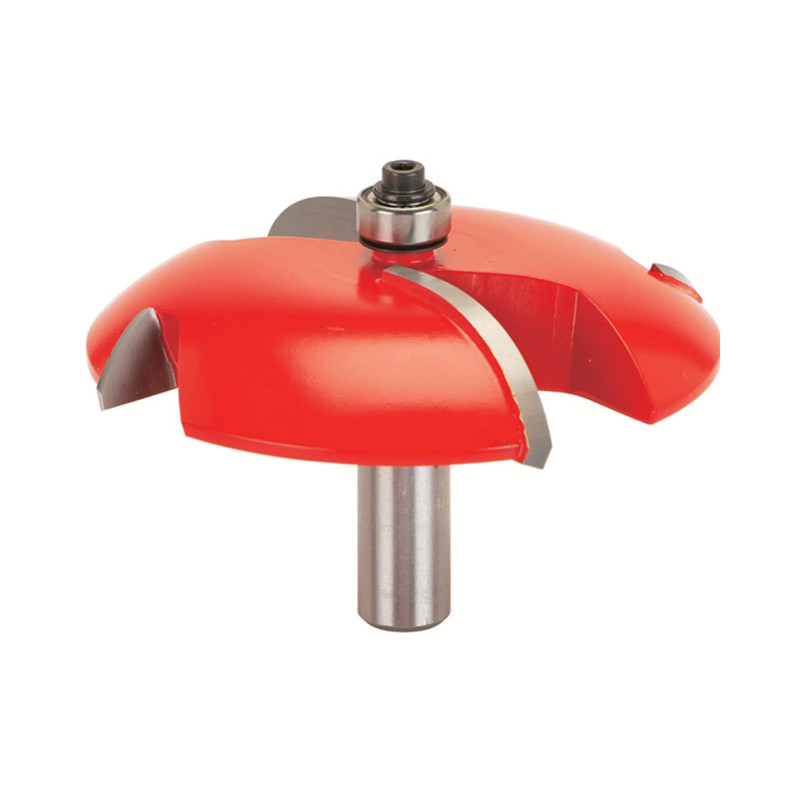 99-518 Quadra-Cut Large Raised Panel Router Bit Cove Pattern 1/2" SH